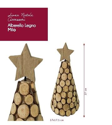 ALBERELLO LEGNO MILO 37X17.5 Tellini S.R.L. Veleprodajna odjeća